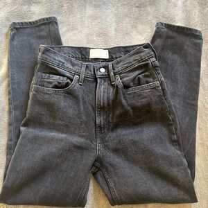 Everlane The Original Cheeky Jean Crop Size 26 in Coal